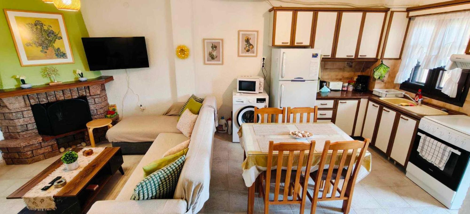 Golden Summer Apartment Néa Fókaia Bagian luar foto